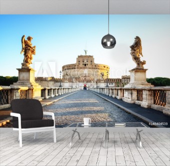 Picture of Castel SantAngelo at dawn Rome